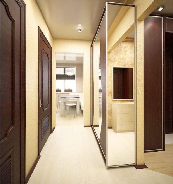 шкаф в длинный узкий коридор, фото 9