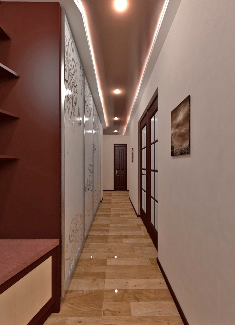 коридор в панельном доме идеи интерьера