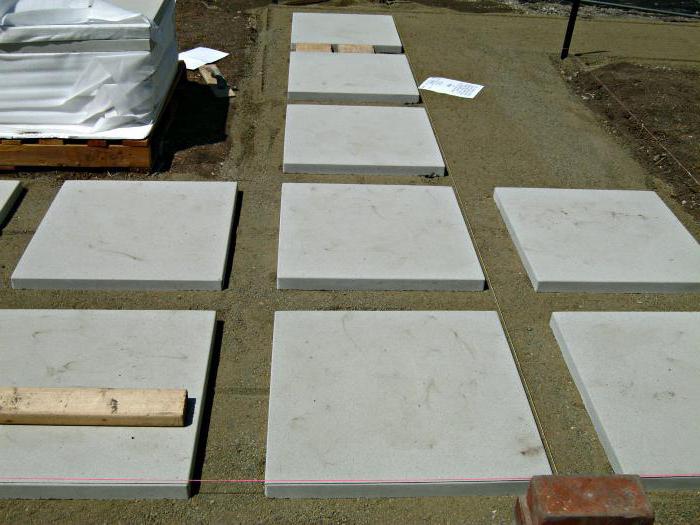 укладка тротуарной плитки на бетон своими руками 