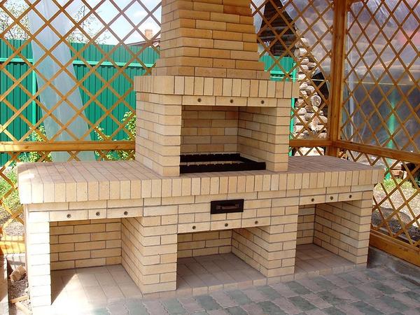 Еще кирпичный мангал