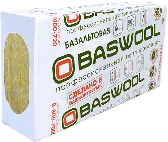 Базальтовая вата Baswool Лайт (Басвул)