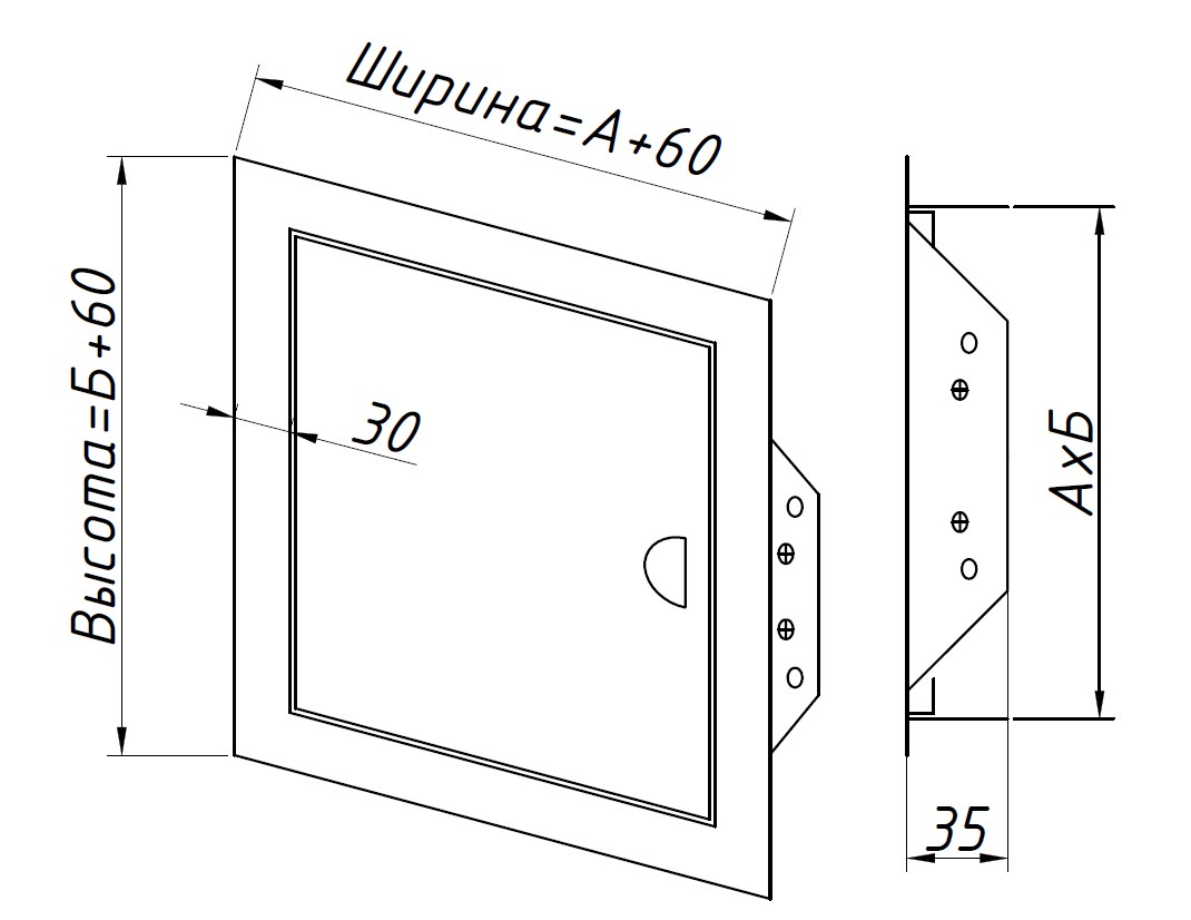 Лючки ревизионные