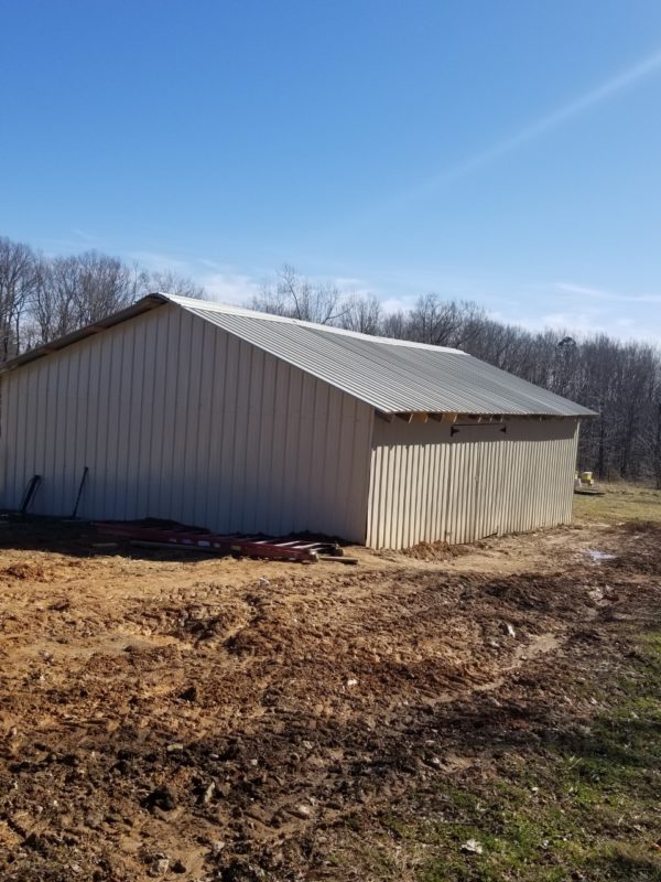 building a barn