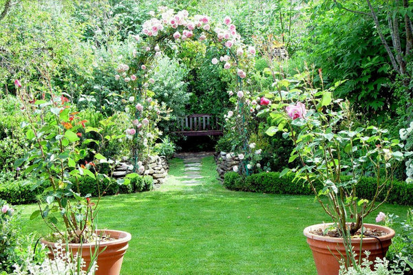 английский сад ландшафтный дизайн на 6 сотках
