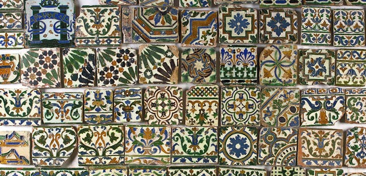 Старинная испанская плитка