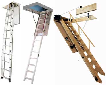 Складные чердачные лестницы: компактное решение