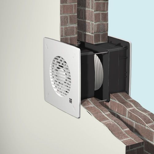 Вытяжная вентиляция через стену на улицу: вывод в частном доме