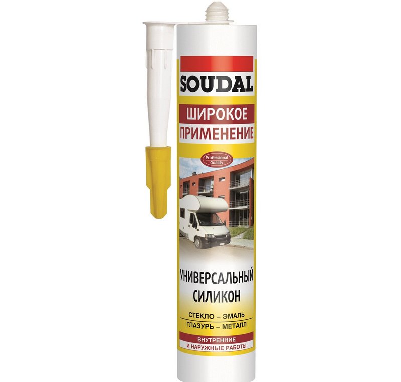 Герметик силиконовый Soudal