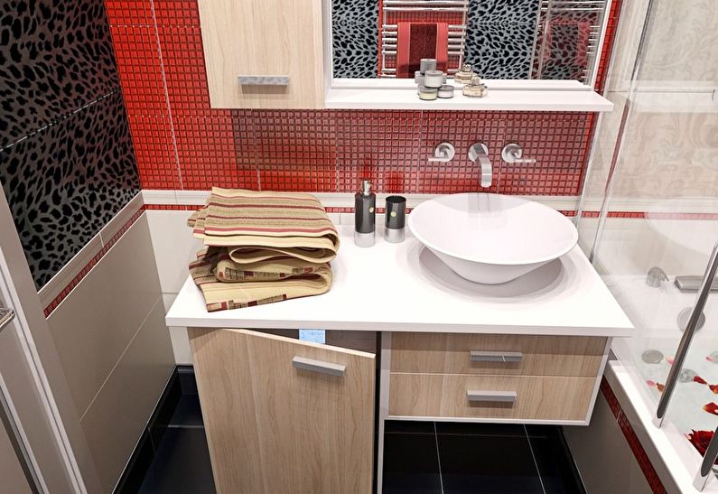 Дизайн ванной комнаты 4 кв.м. - Сантехника
