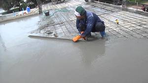 Техника заливки бетонных полов