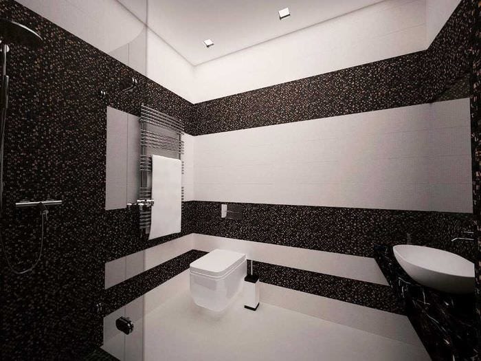 идея яркого интерьера белой ванной комнаты