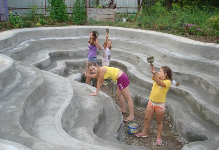 Как сделать бассейн на даче своими руками (20 фото)