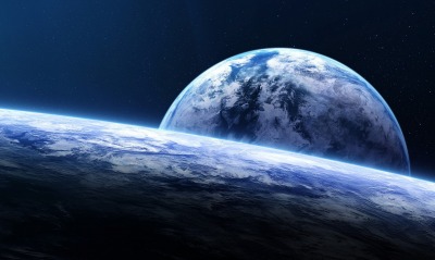 планета атмосфера космос облака звезды